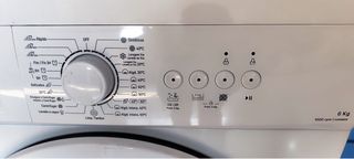 Lavadora Kunft 6kg 1000rpm Blanca Clase D 