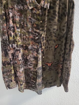 Blusa  gasa Desigual 