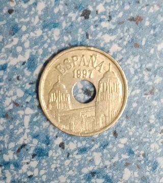 25 Pesetas Melilla 1997