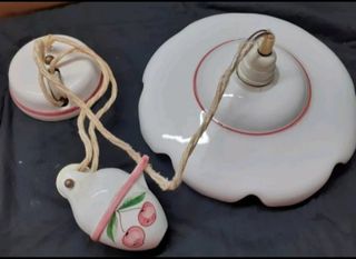 Lámpara de techo de polea