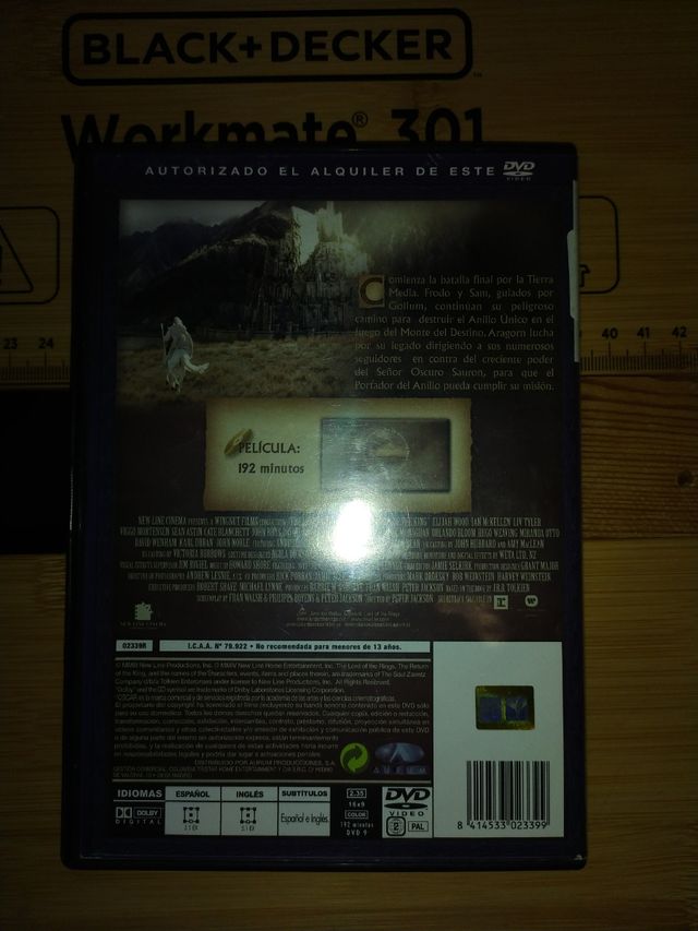 El señor de los anillos: el retorno del