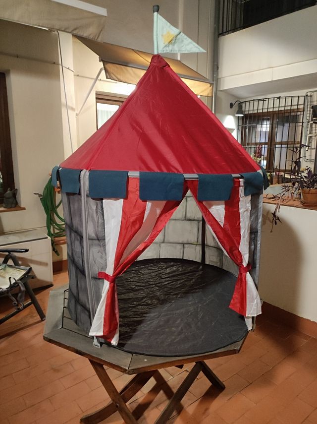 Castillo desmontable de juguete