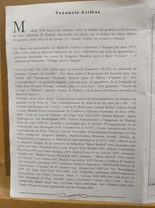 Cuadro original de Venancio Arribas