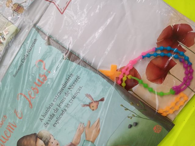 Livro infantil Sabes quem é Jesus