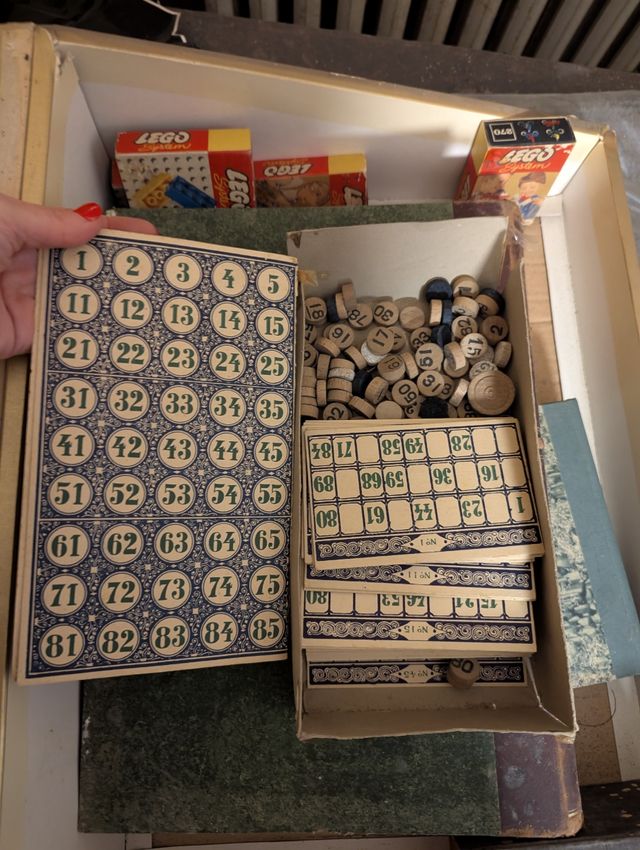 Tombola antica vintage