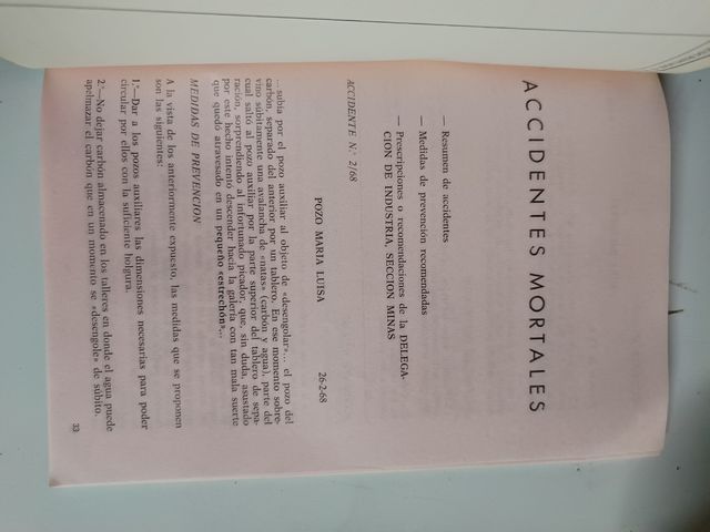 MINA HUNOSA MANUAL ANTIGUO