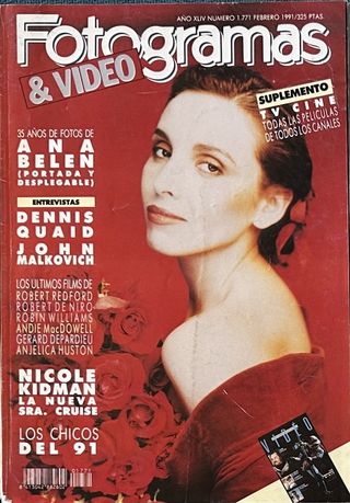 [1991] FOTOGRAMAS & VIDEO (revista de cine)