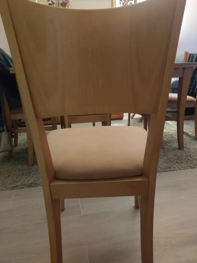 Salón. Muebles de salón madera haya