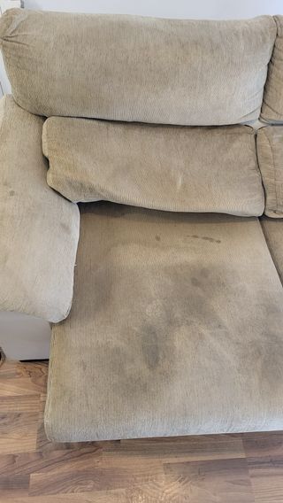 Limpieza de muebles de tapicería