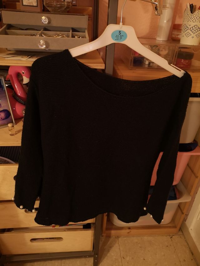 Jersey de punto Azul Marino talla M