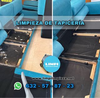Limpieza de sofás, colchones, muebles