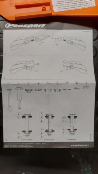 Paramanos Qwest Laranja. KTM