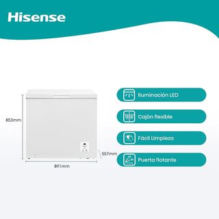 Congelador Arcón Horizontal 191 L EN FRIGOMARK