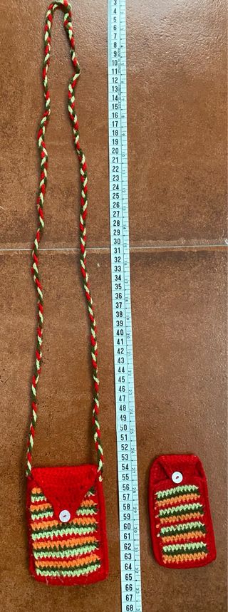 Bolsas hechas a ganchillo