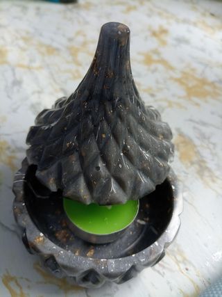 Joyero de resina epoxi para hombre o mujer.