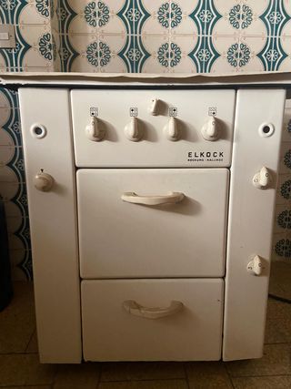 Fogão electrico retro