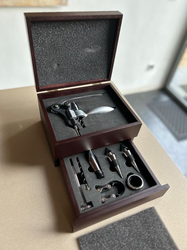 Set de vino sommelier