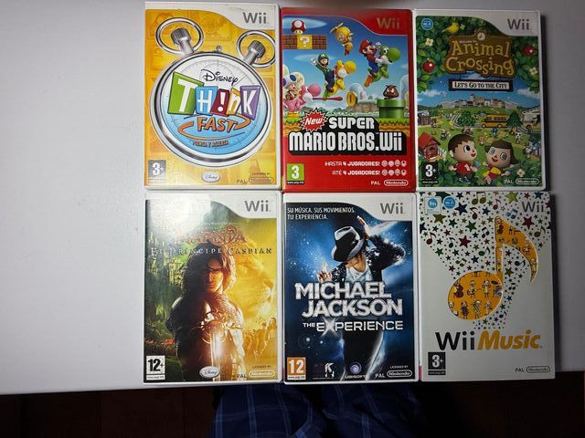 WII. JUEGOS CON ACCESORIOS