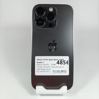 Apple iPhone 14 Pro Negro 128GB 356378584237440