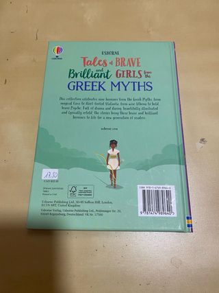 Tales of brave and brilliant Girls from the Greek