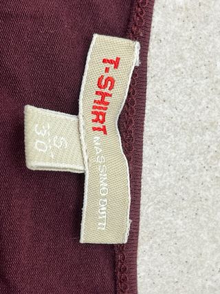 Top camiseta Massimo Dutti