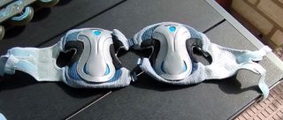 Conjunto de patines con equipación completa