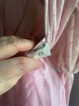 Disfraz princesa rosa 6 años