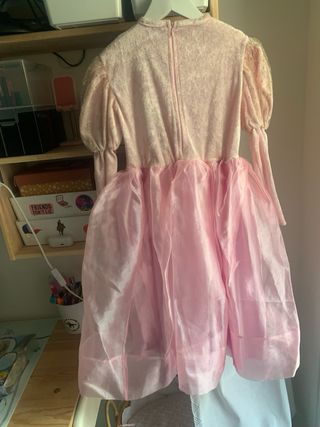 Disfraz princesa rosa 6 años
