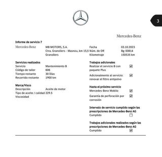 Mercedes-Benz Clase C C 63 Mercedes-AMG 350 kW (476 CV)
