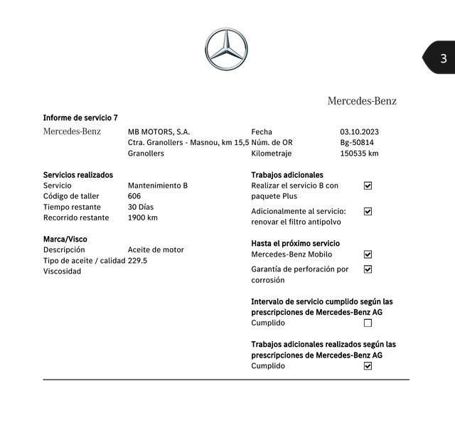 Mercedes-Benz Clase C C 63 Mercedes-AMG 350 kW (476 CV)