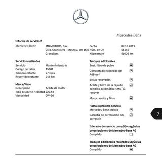 Mercedes-Benz Clase C C 63 Mercedes-AMG 350 kW (476 CV)