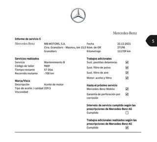Mercedes-Benz Clase C C 63 Mercedes-AMG 350 kW (476 CV)