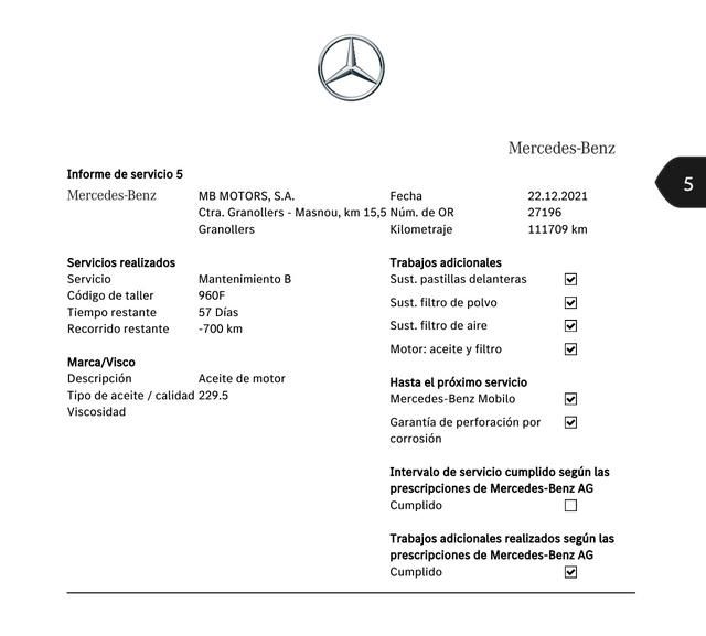 Mercedes-Benz Clase C C 63 Mercedes-AMG 350 kW (476 CV)