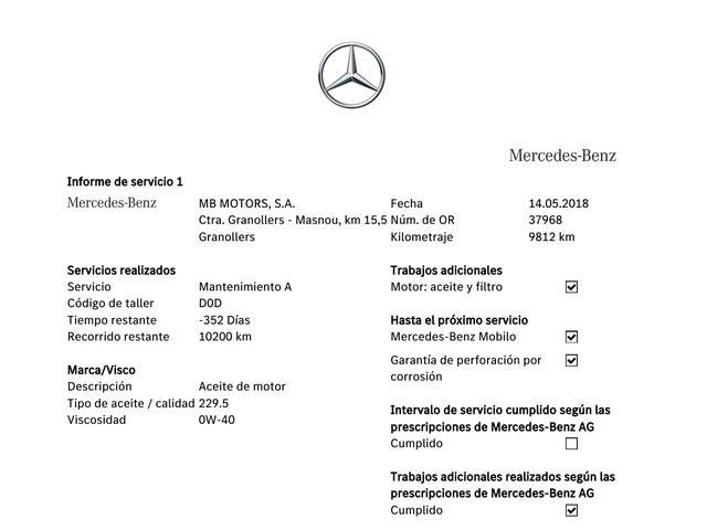 Mercedes-Benz Clase C C 63 Mercedes-AMG 350 kW (476 CV)
