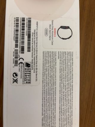 APPLE WATCH SERIE 6 40mmALUMINIO NEGRO GPSCELULAR