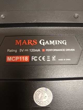 teclado membrana 100