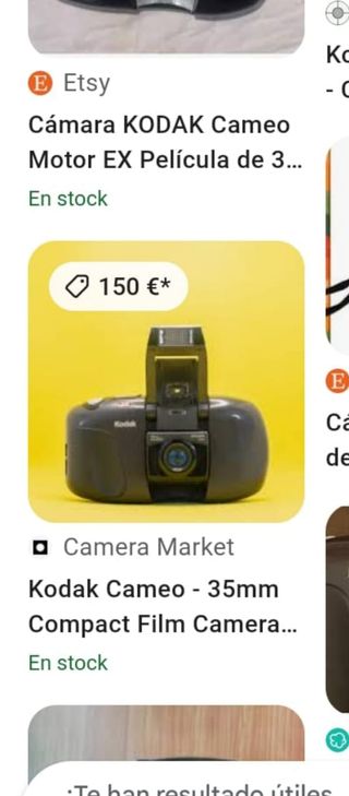 Cámara vintage Kodak