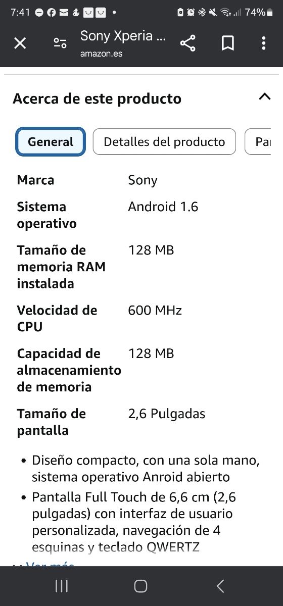Sony Ericsson Xperia X10 mini pro
