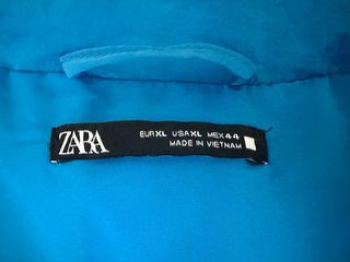 Plumífero Zara hombre azulón talla XL