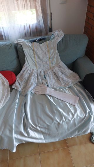 Disfraz Princesa con cancan adulto