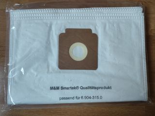 9 BOLSAS ASPIRADORA KARCHER - NUEVAS