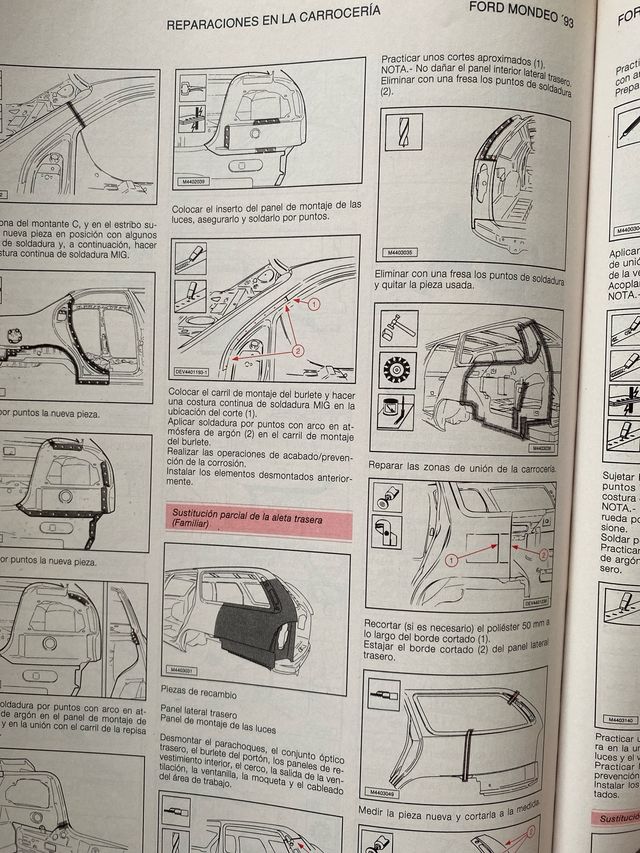 FORD MONDEO ‘93 Manual de Reparacion