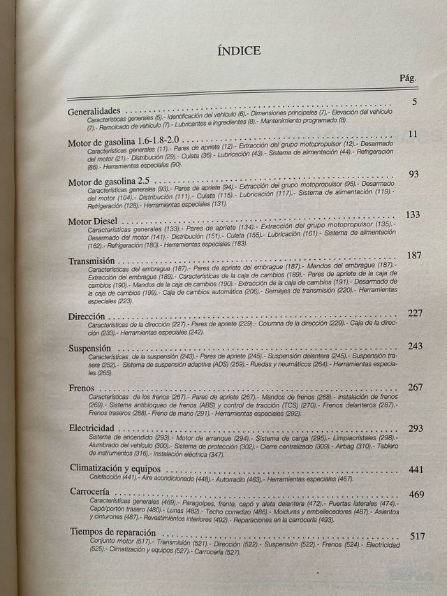 FORD MONDEO ‘93 Manual de Reparacion