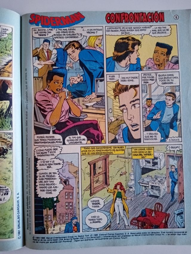 Cinco tebeos de Gente Menuda años 90