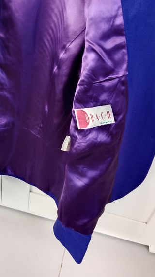 Blazer Morada el corte Inglés lana