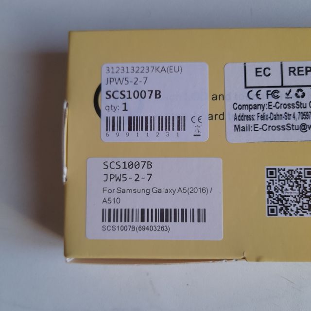 Cover vetro posteriore Samsung A5 A510 2016