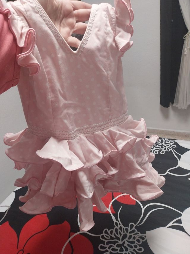 Traje flamenca bebé talla 1