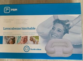 Lavacabezas hinchable