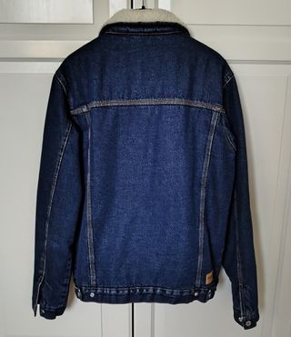 Chaqueta vaquera de borreguito hombre