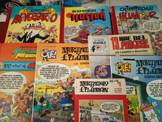 Lote comics Mortadelo y Filemón 